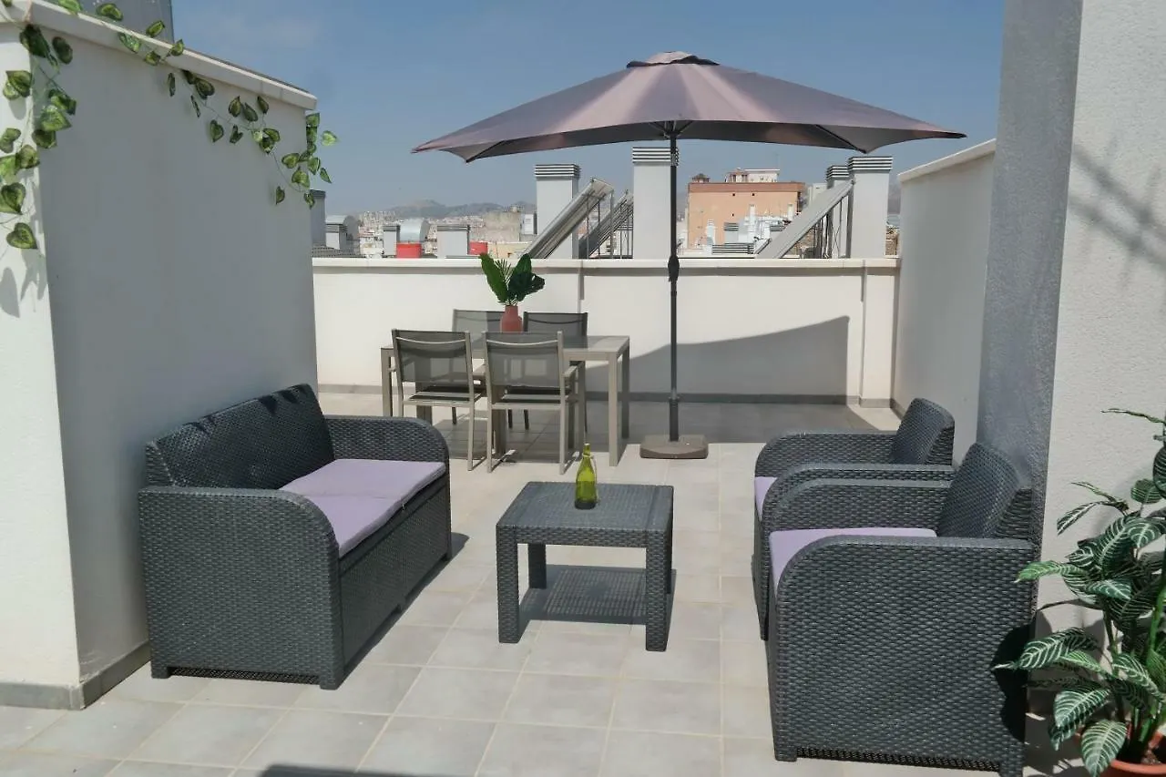 Penthouse Apartment & Pool Malaga Center